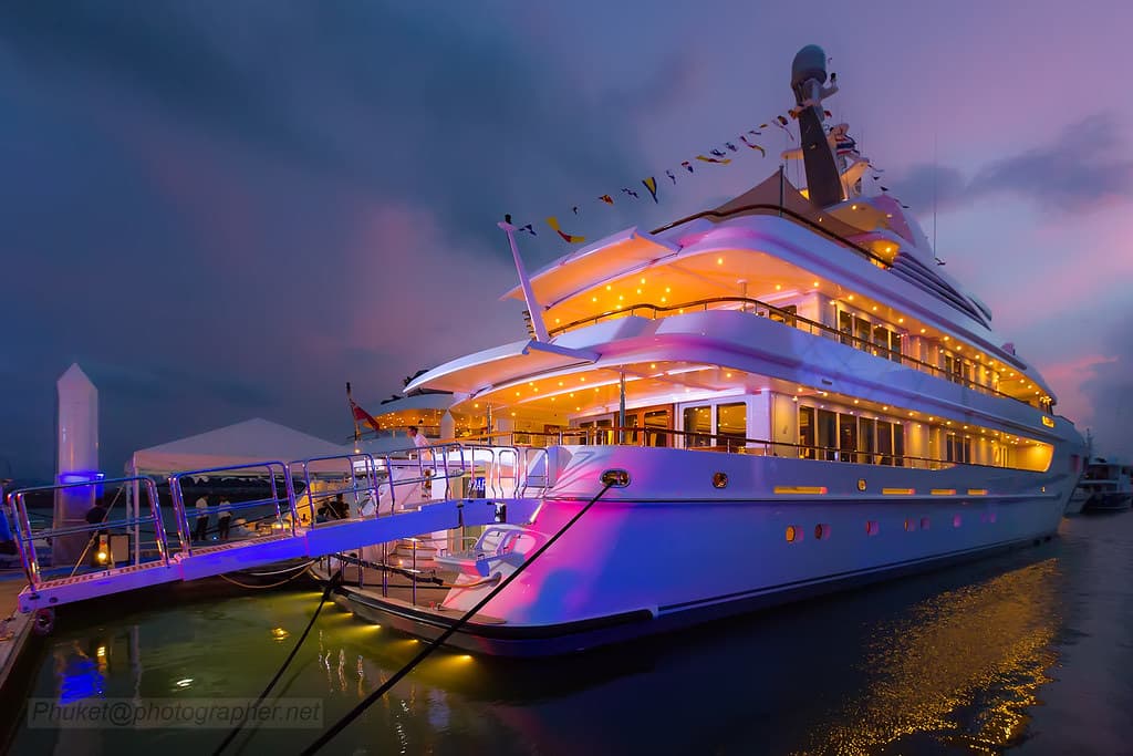 Boat show de lujo en Miami
