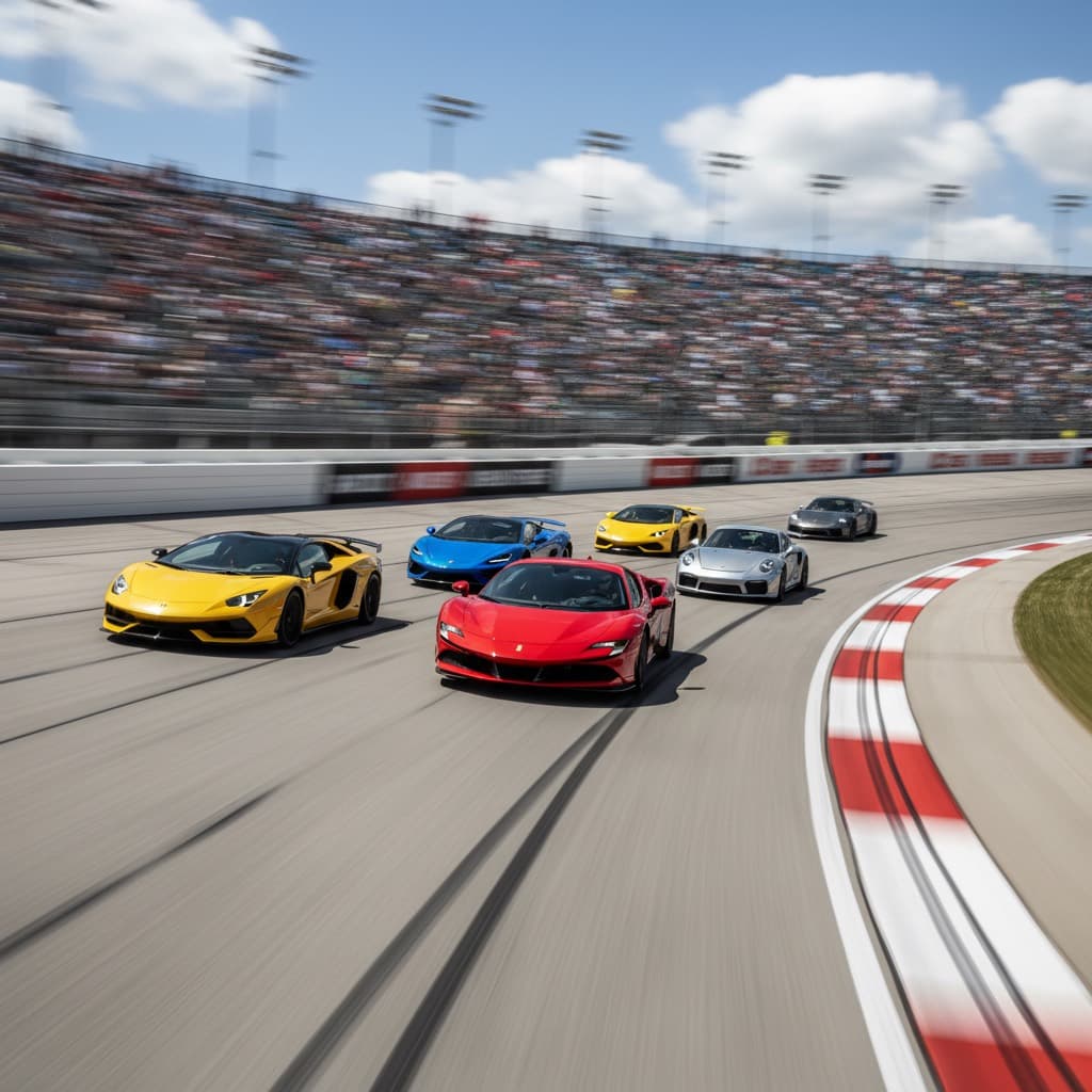 Manejá un exótico en el óvalo de NASCAR: Homestead-Miami Speedway