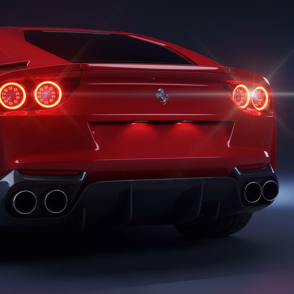 Ferrari 812 Superfast en Miami: el último gran V12