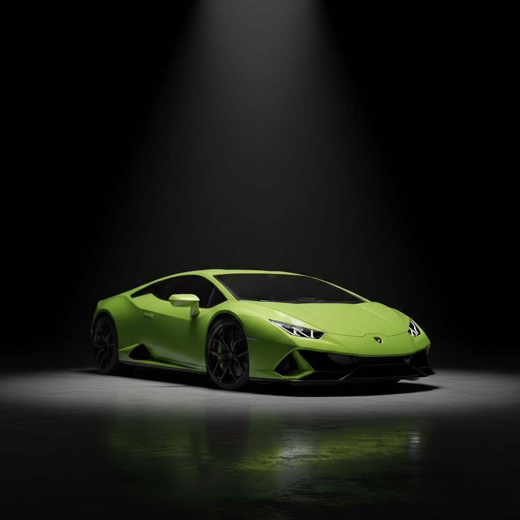 Lamborghini Huracán en las calles de Miami