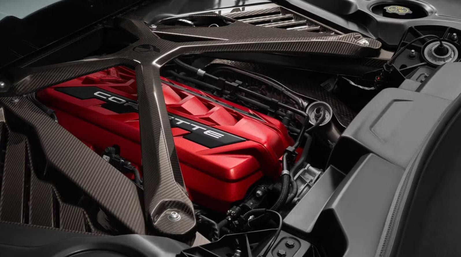 Motor del CHEVROLET CORVETTE C8
