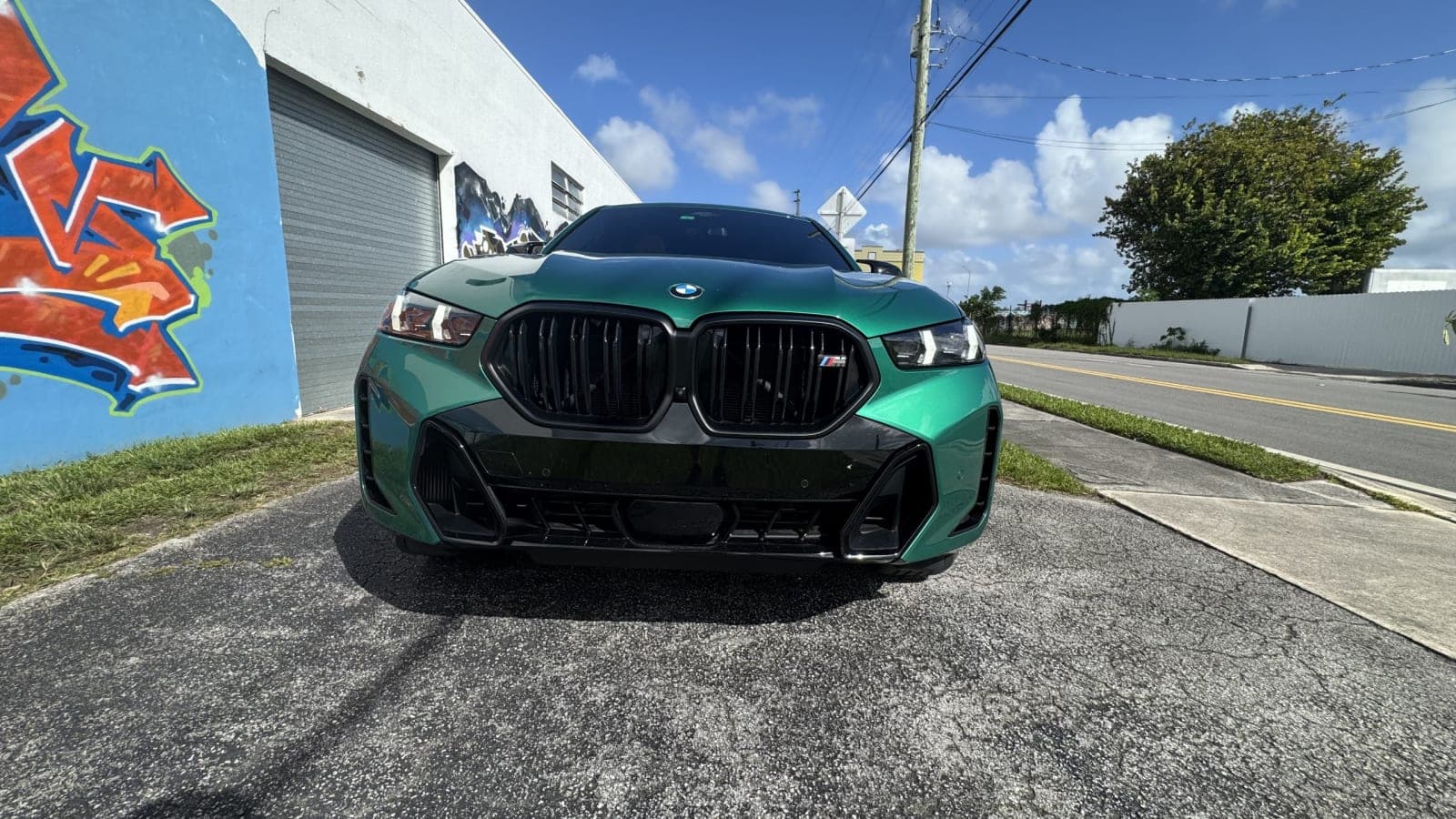 Motor del BMW X6 M60