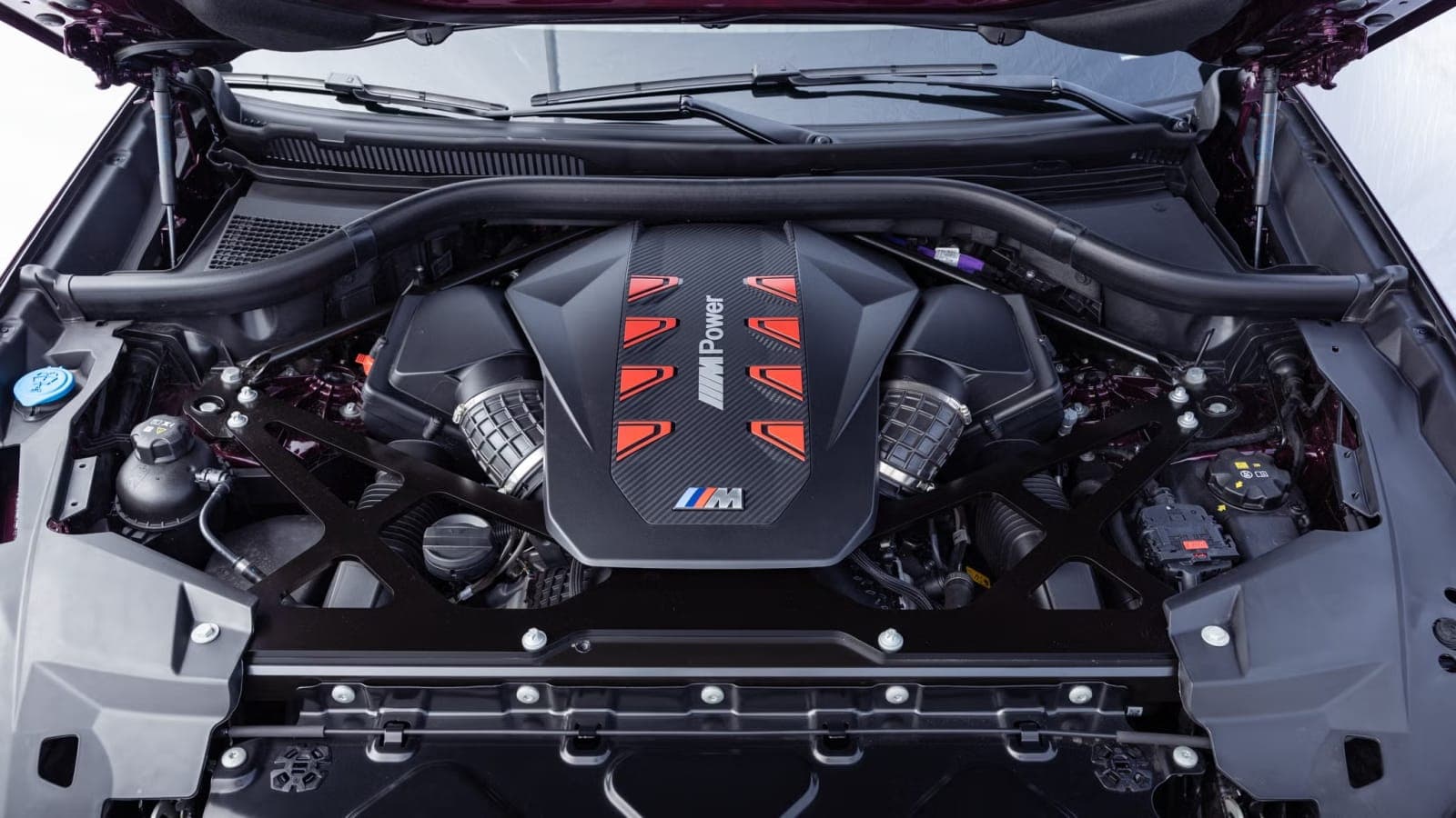 Motor del BMW X6 M Competition