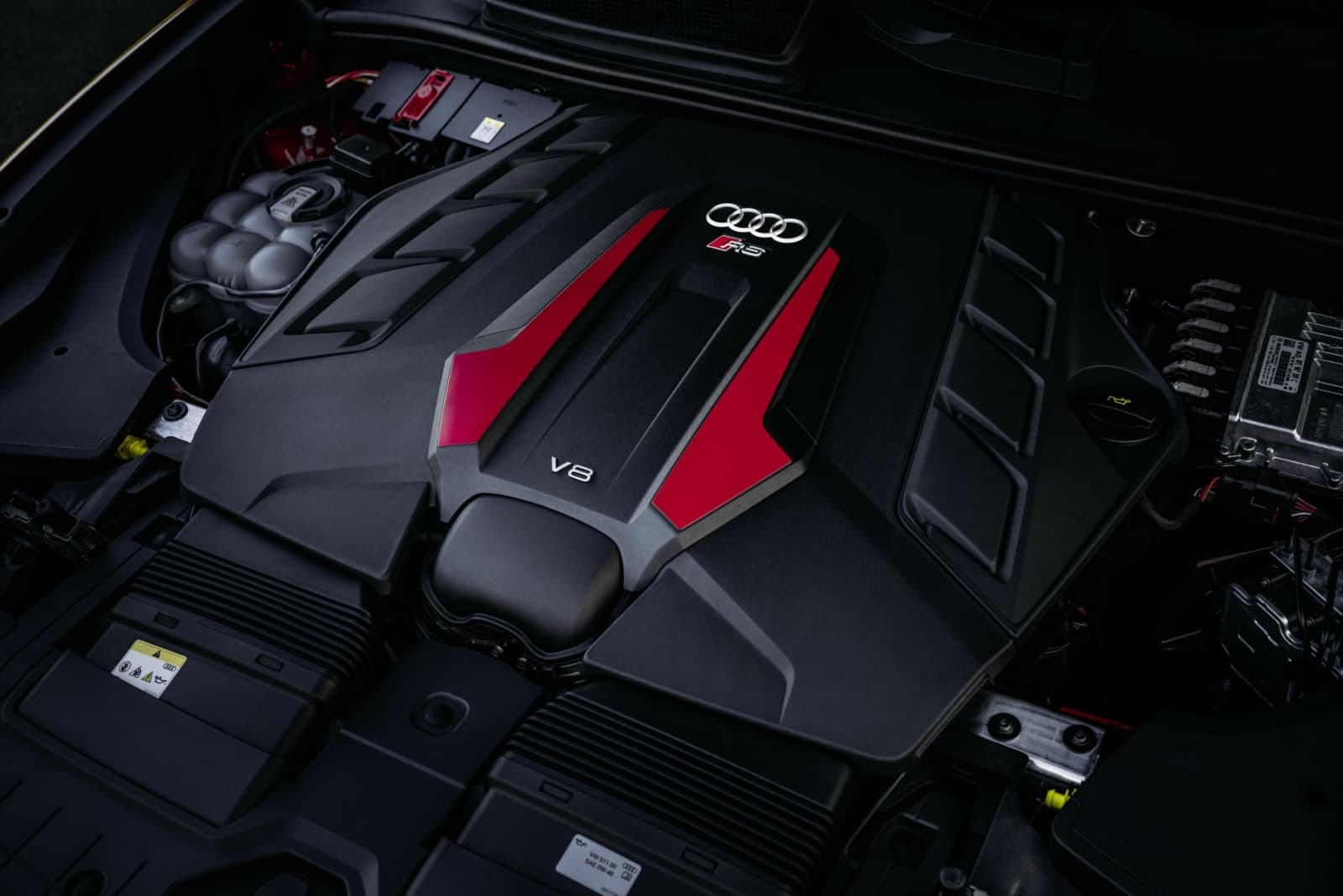 Motor del Audi RS Q8 performance