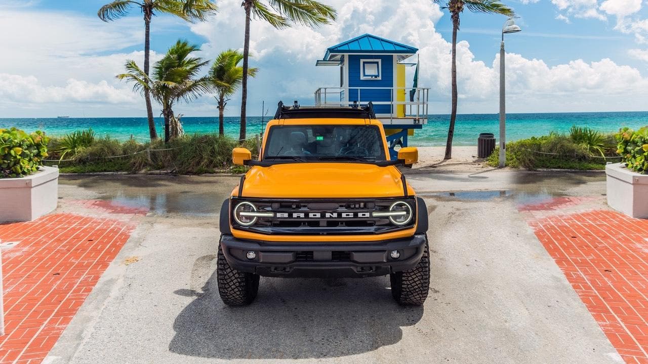 Motor del Ford Bronco Outer Banks
