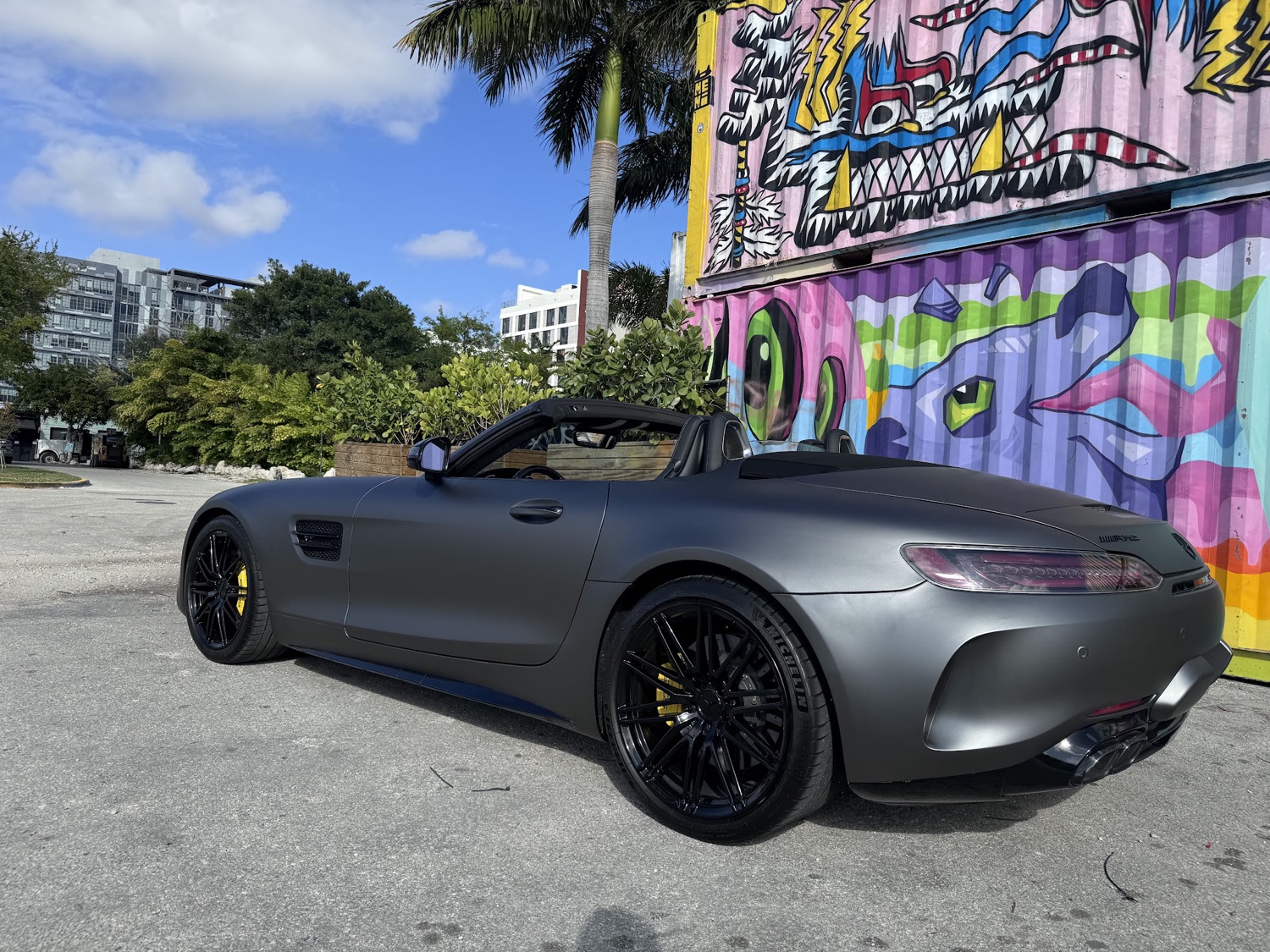 AMG GT, listo para rodar.